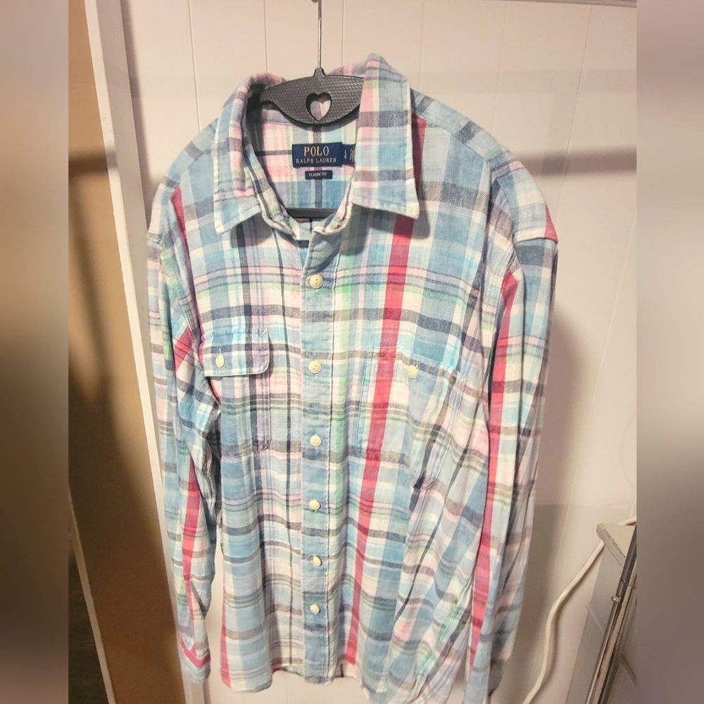 Ralph Lauren Multicolor Plaid Shirt